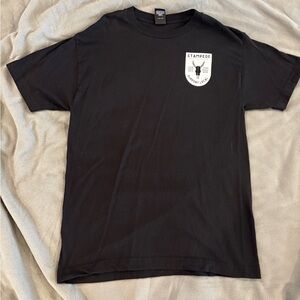 Black Stampede Graphic T-Shirt